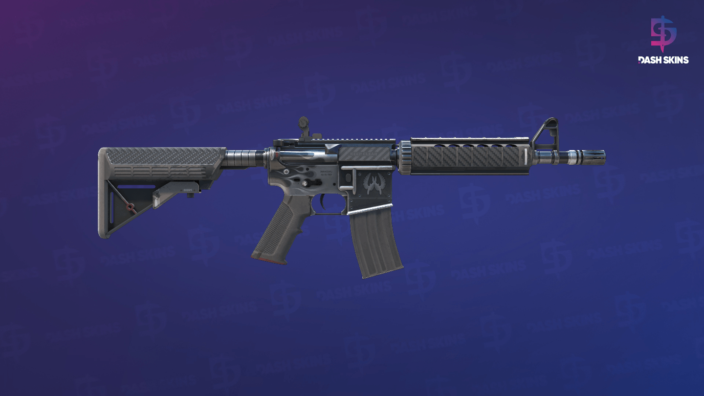 M4A4 | Magnesium (Field-Tested) - Backside Screenshot