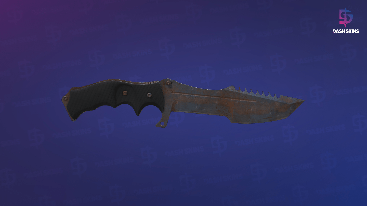 ★ Huntsman Knife | Rust Coat (Well-Worn) - Frontside Screenshot