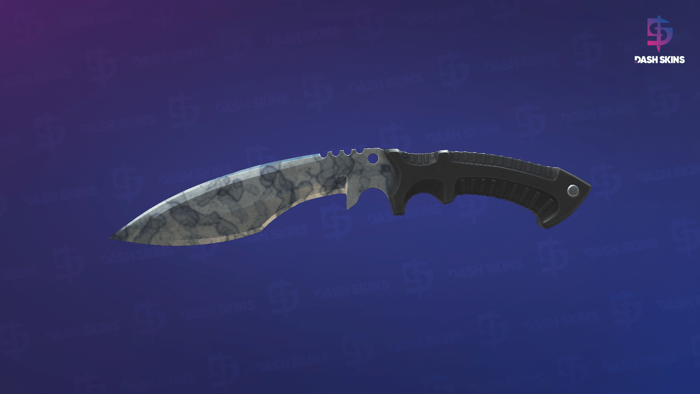 ★ Kukri Knife | Stained (Well-Worn) - Backside Screenshot