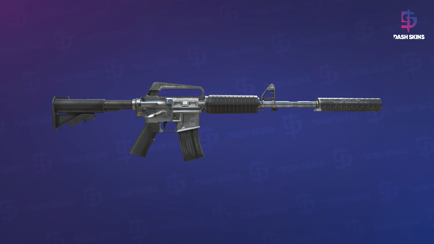 M4A1-S | Basilisk (Minimal Wear) - Backside Screenshot