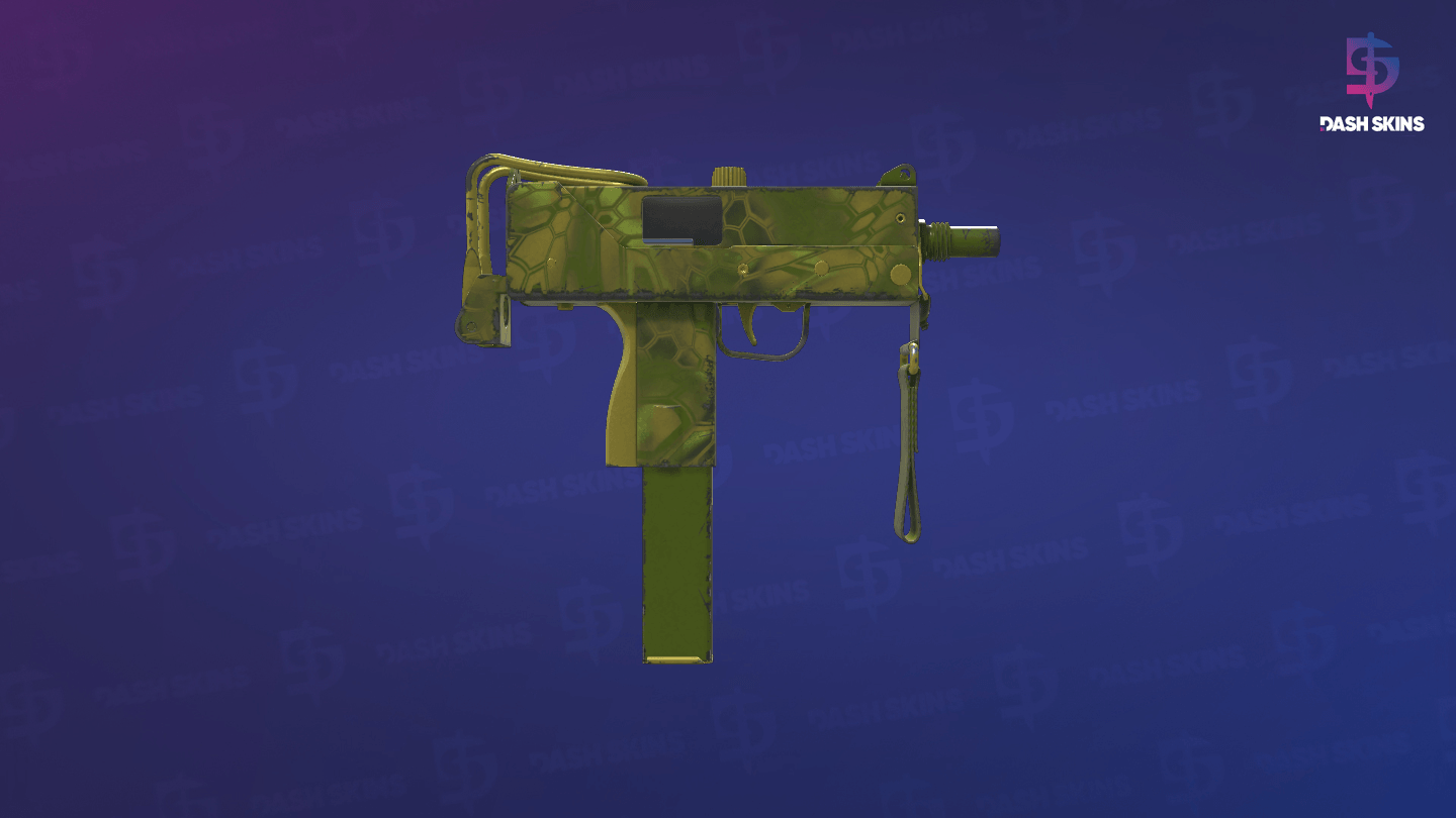 MAC-10 | Acid Hex (Field-Tested) - Backside Screenshot