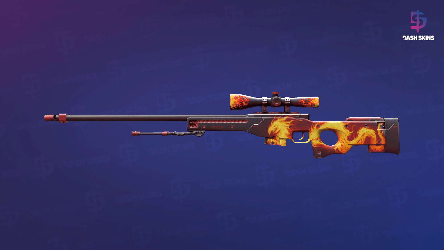 AWP | Wildfire (Minimal Wear) - Frontside Screenshot