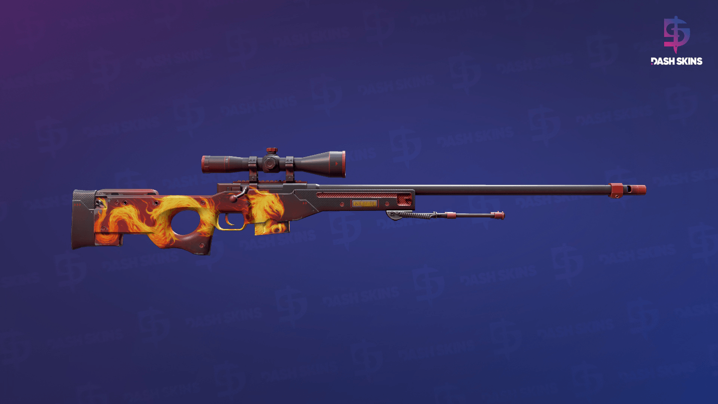 AWP | Wildfire (Minimal Wear) - Backside Screenshot