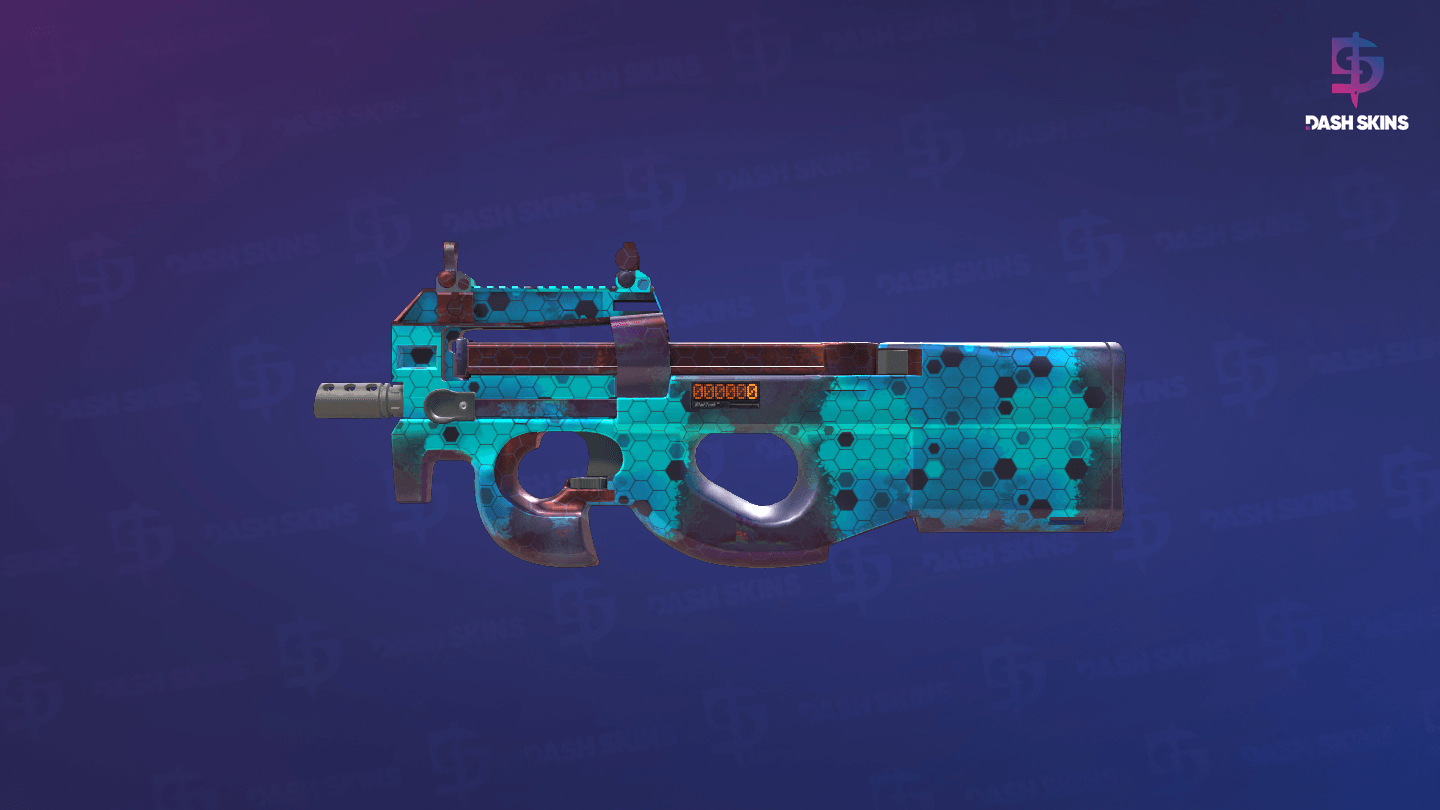 StatTrak™ P90 | Module (Minimal Wear) - Frontside Screenshot