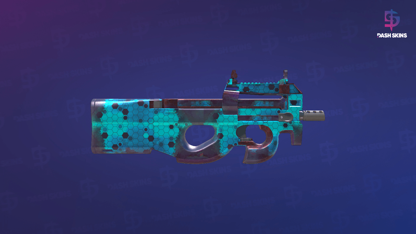 StatTrak™ P90 | Module (Minimal Wear) - Backside Screenshot