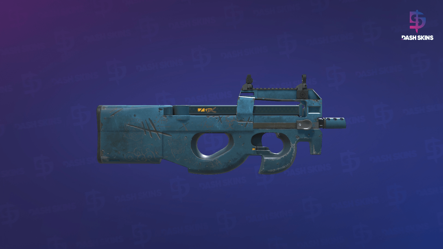P90 | Off World (Field-Tested) - Backside Screenshot
