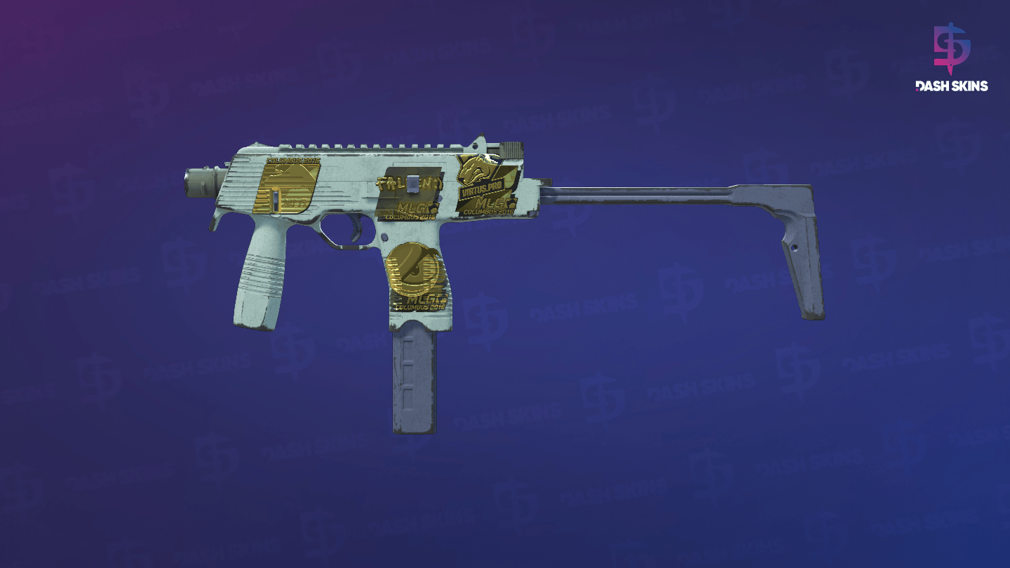 Souvenir MP9 | Storm (Field-Tested) - Frontside Screenshot