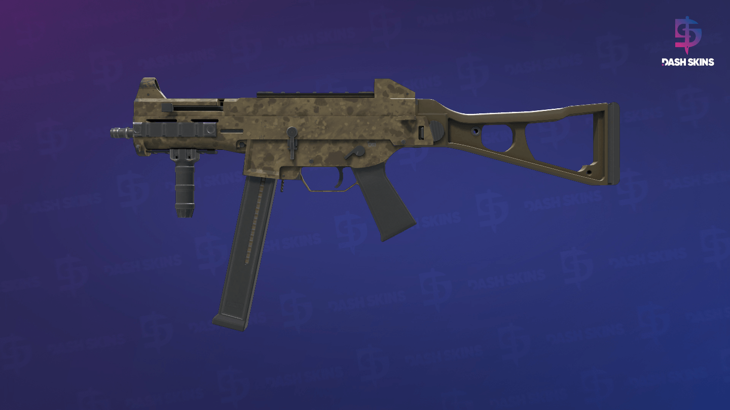UMP-45 | Mudder (Minimal Wear) - Frontside Screenshot