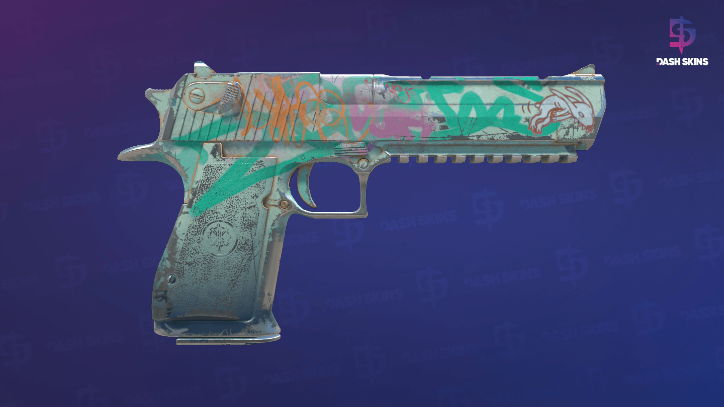 Desert Eagle | Tilted (Well-Worn) - Backside Screenshot