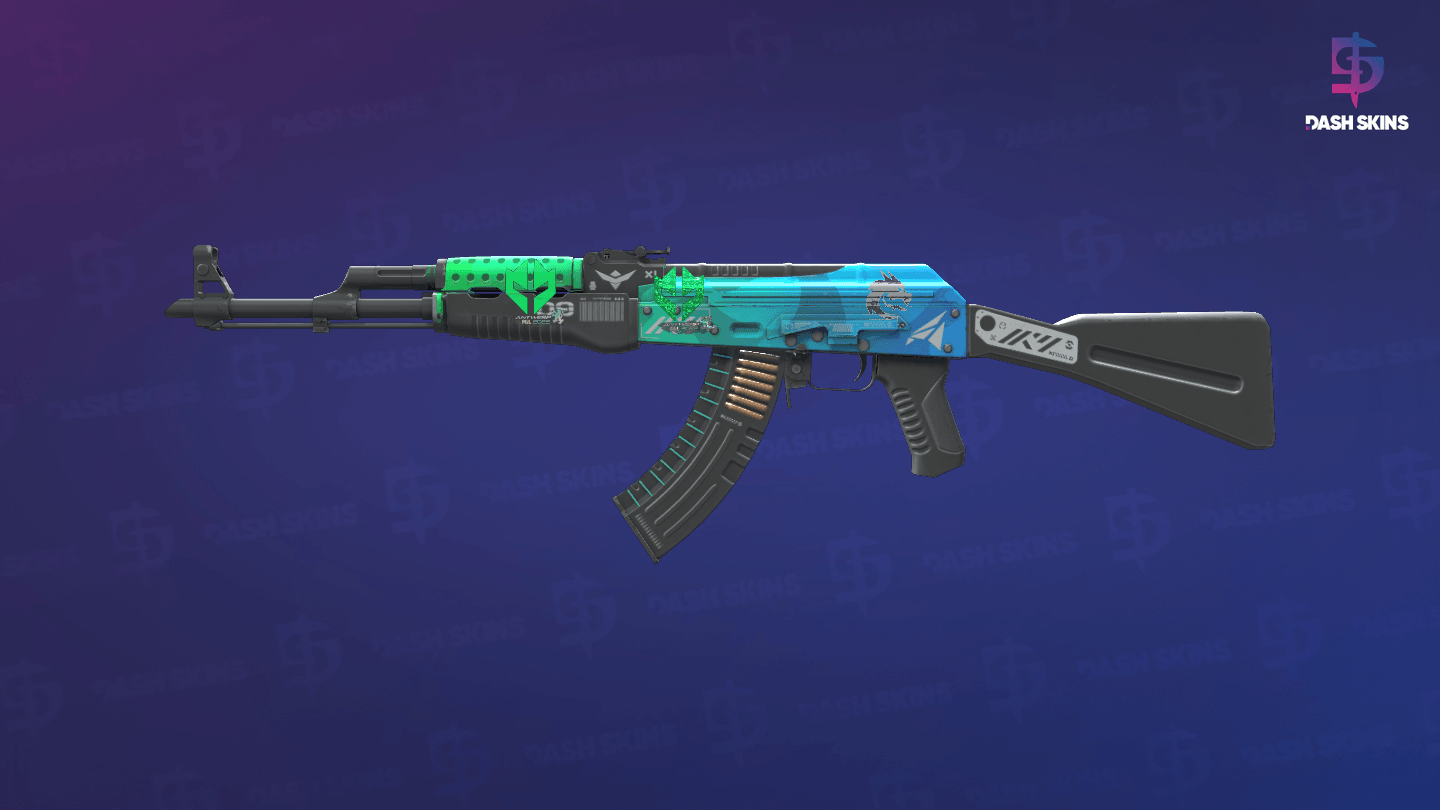 AK-47 | Ice Coaled (Factory New) - Frontside Screenshot