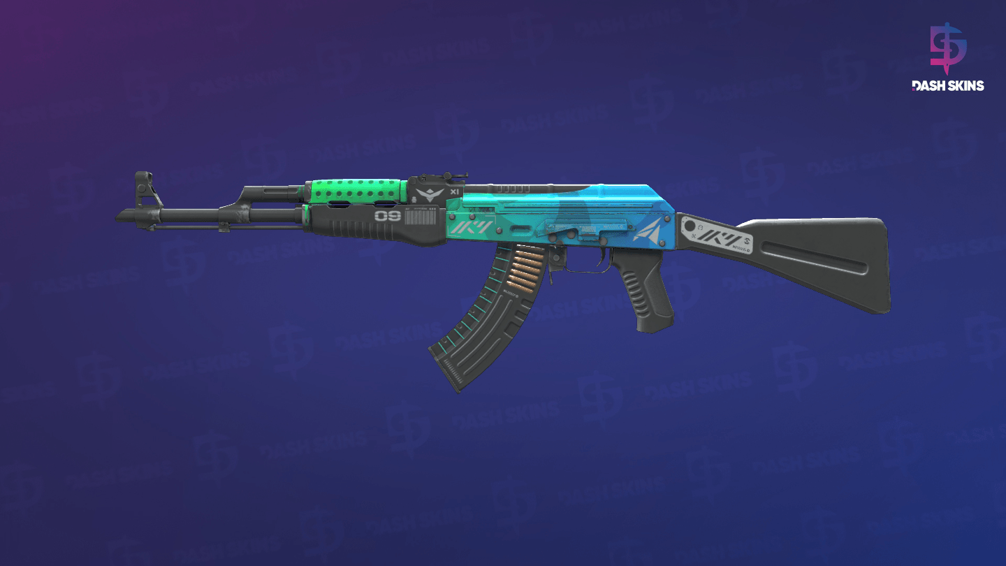 AK-47 | Ice Coaled (Minimal Wear) - Frontside Screenshot