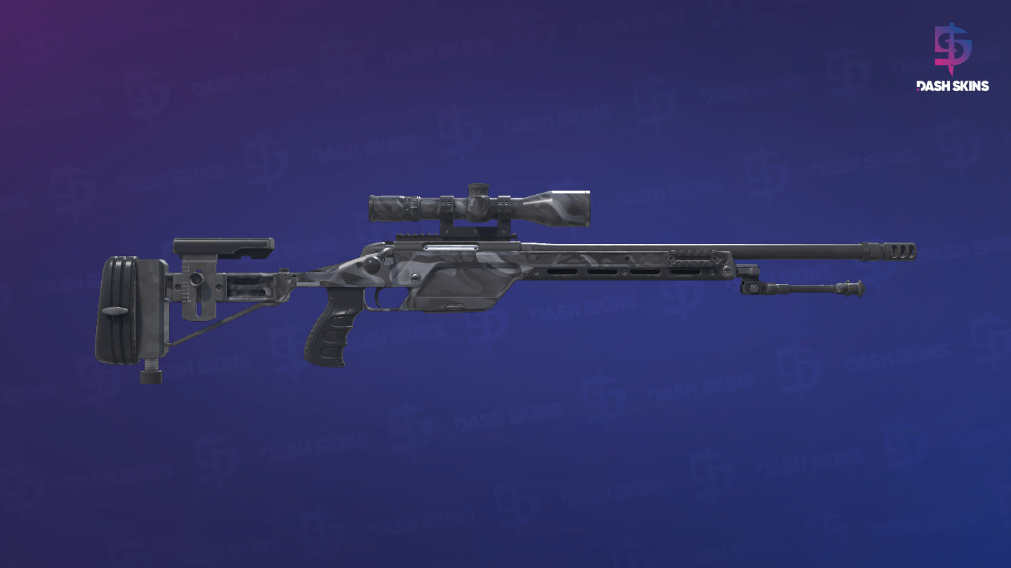 SSG 08 | Grey Smoke (Field-Tested) - Backside Screenshot