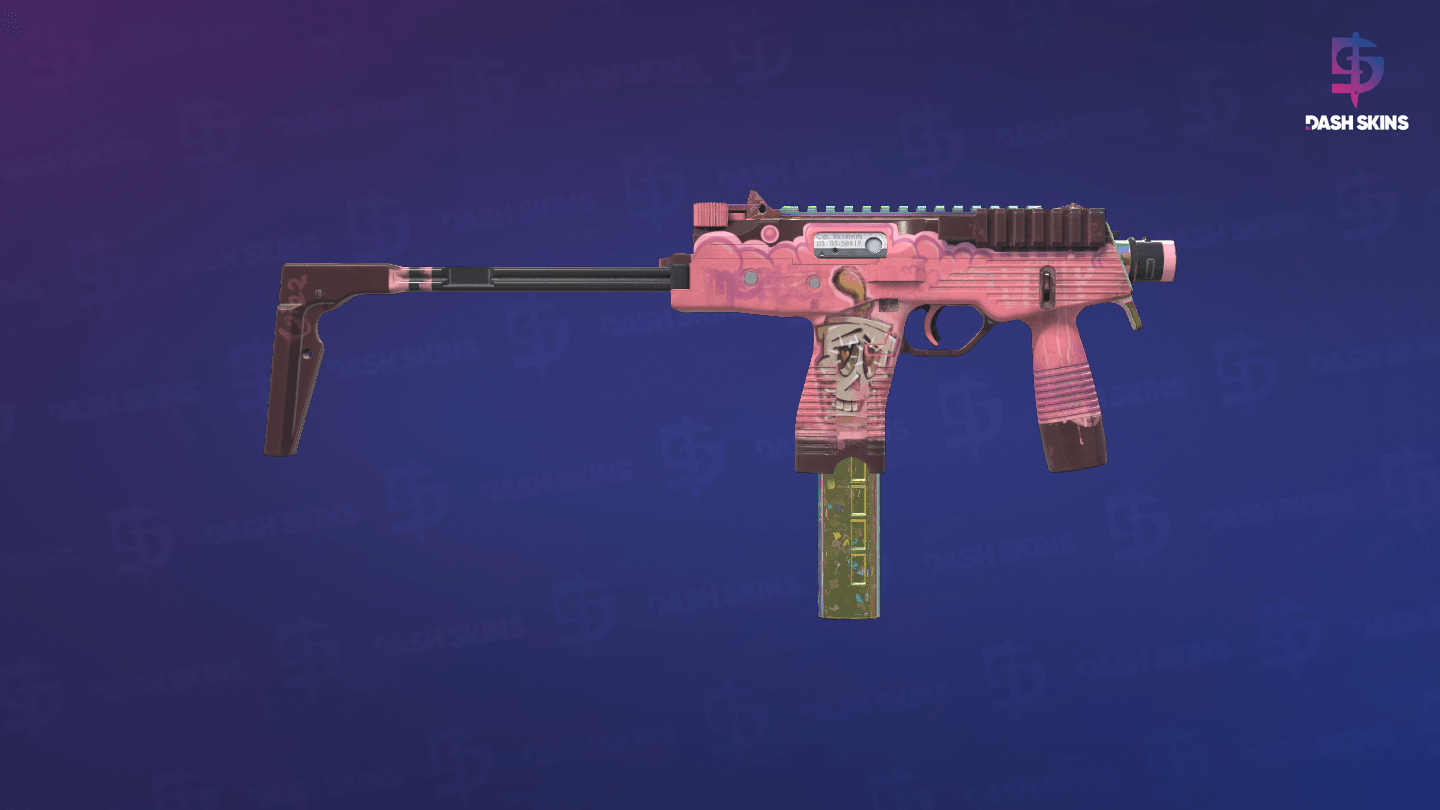 MP9 | Latte Rush (Minimal Wear) - Backside Screenshot