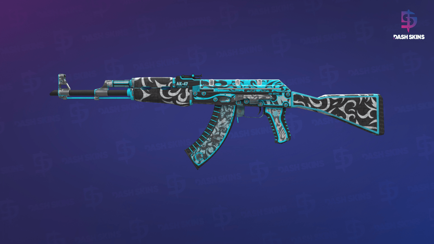 AK-47 | Frontside Misty (Well-Worn) - Frontside Screenshot
