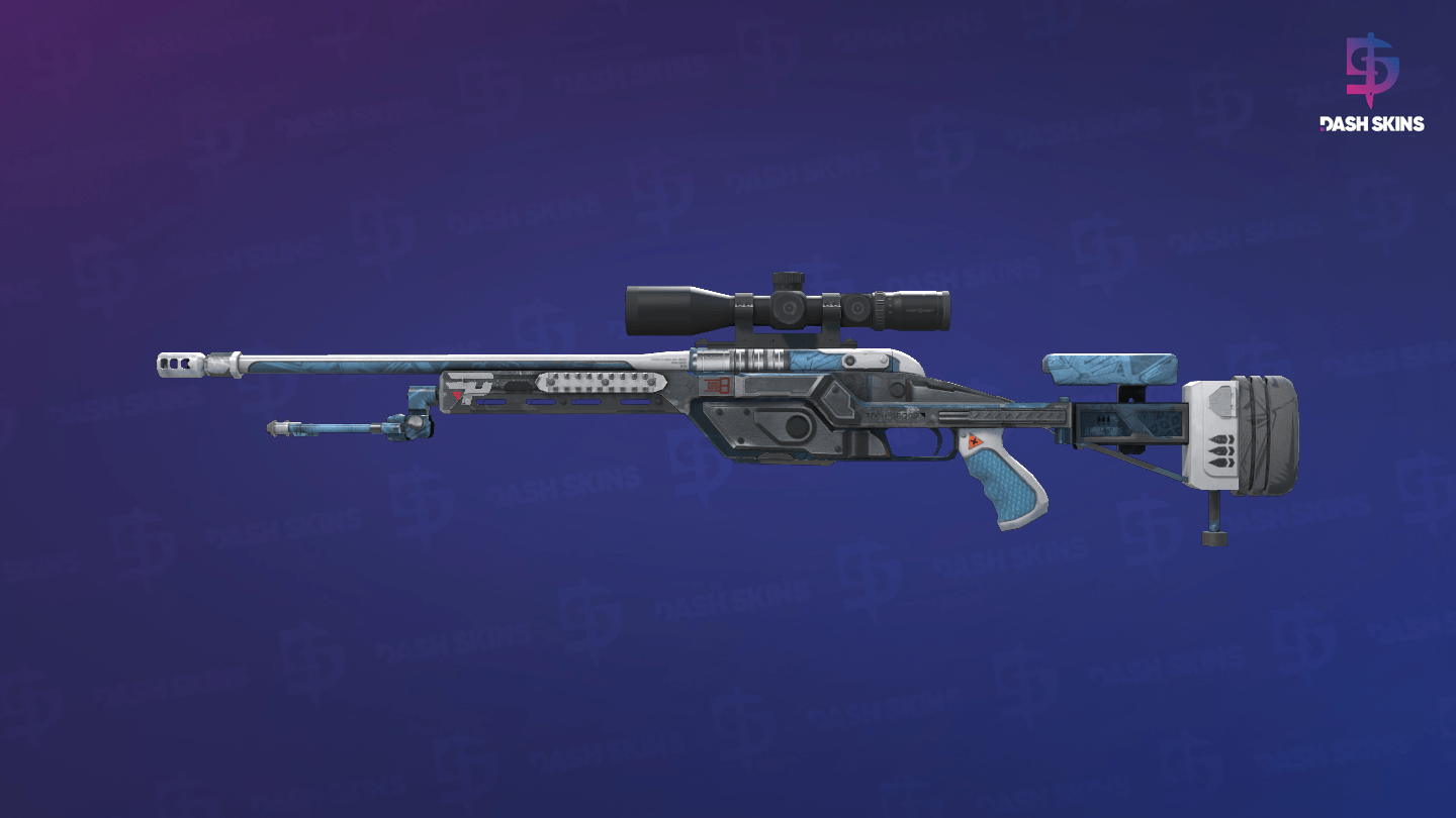 SSG 08 | Ghost Crusader (Minimal Wear) - Frontside Screenshot