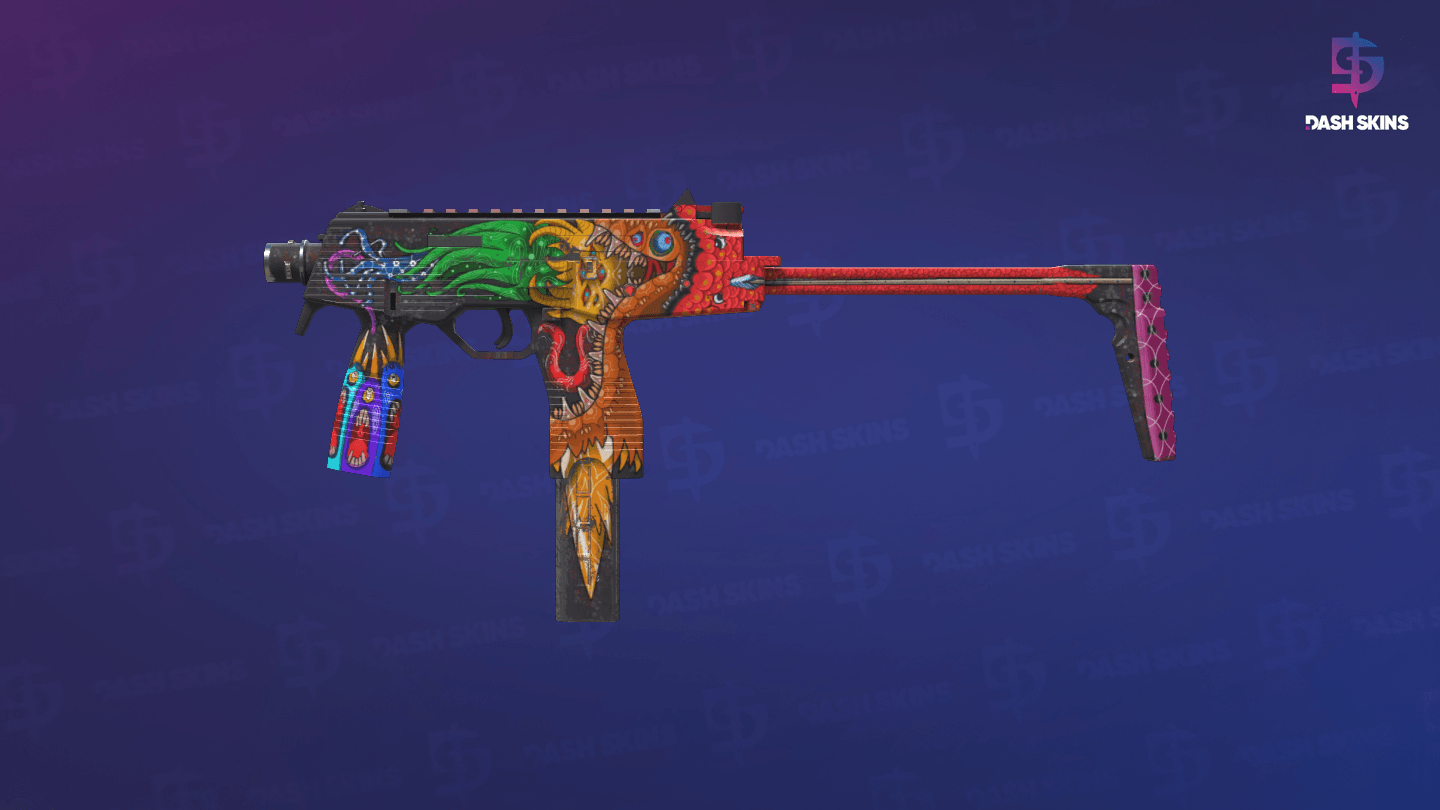 MP9 | Food Chain (Field-Tested) - Frontside Screenshot