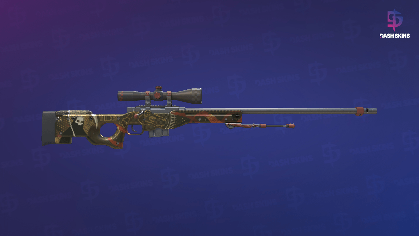 StatTrak™ AWP | Mortis (Factory New) - Backside Screenshot