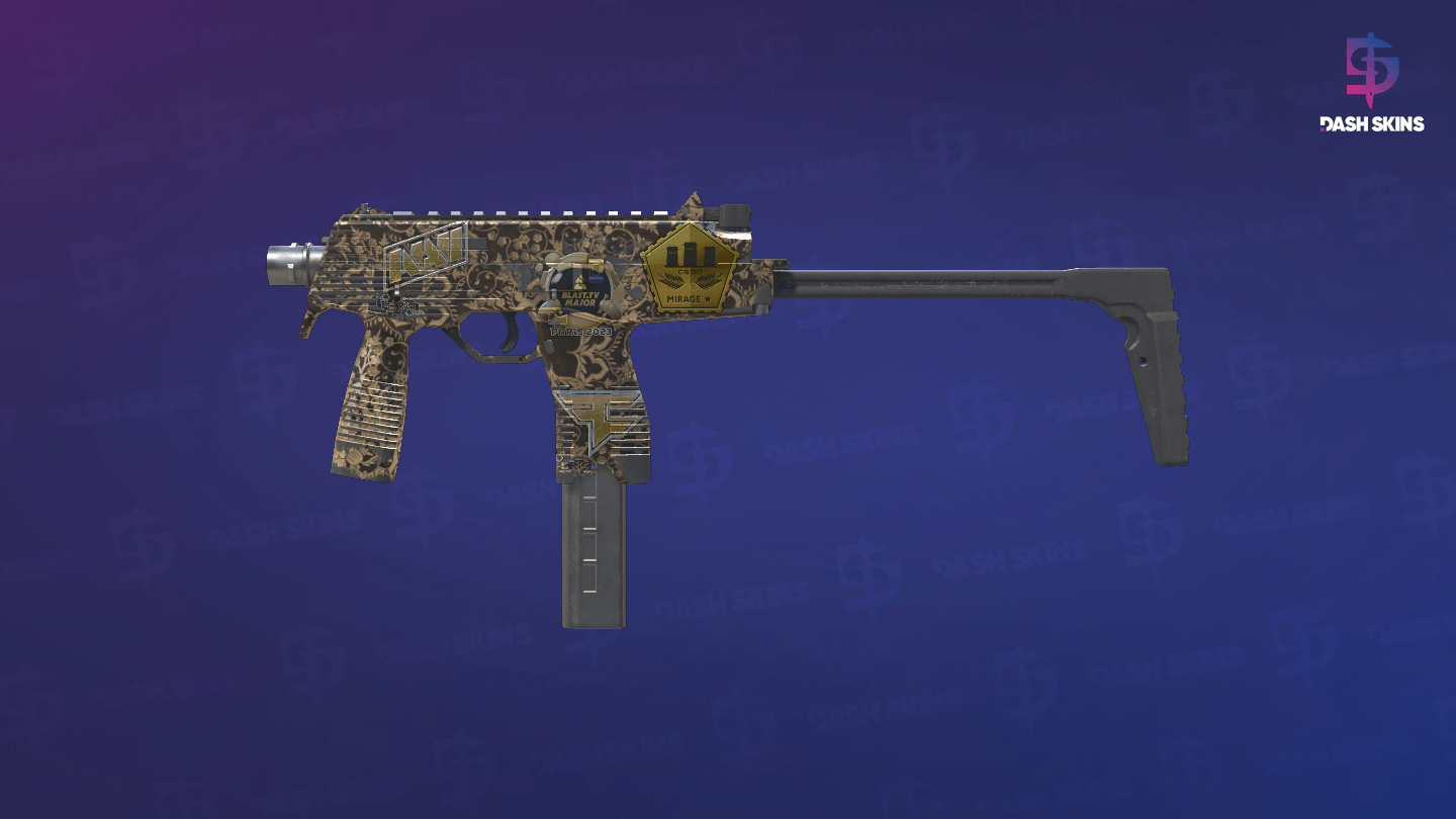 Souvenir MP9 | Music Box (Field-Tested) - Frontside Screenshot