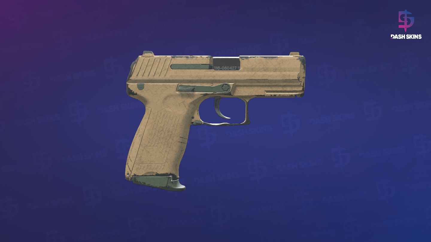 Souvenir P2000 | Grassland (Well-Worn) - Backside Screenshot