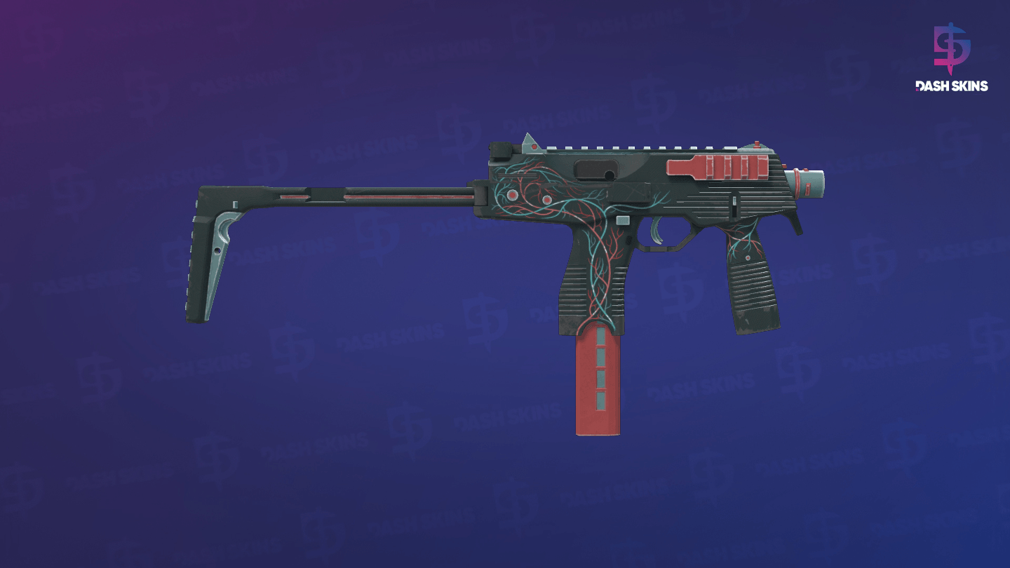 MP9 | Capillary (Field-Tested) - Backside Screenshot