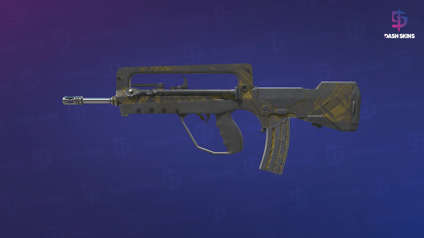 FAMAS | Byproduct (Battle-Scarred) - Frontside Screenshot