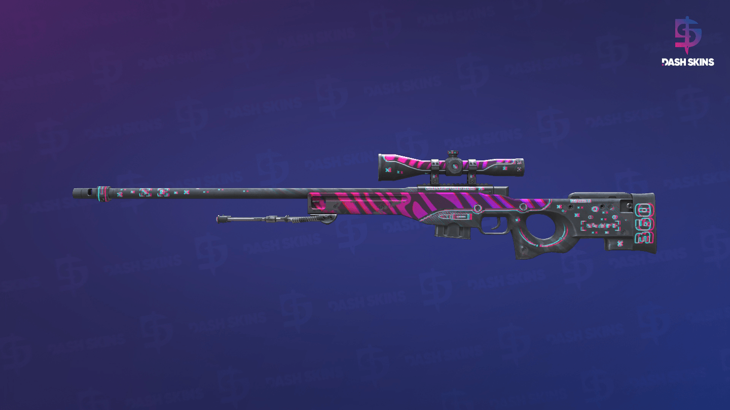 AWP | Chromatic Aberration (Field-Tested) - Frontside Screenshot