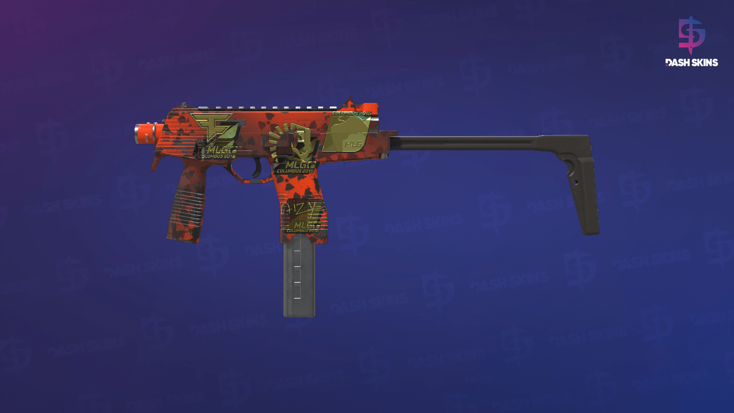 Souvenir MP9 | Setting Sun (Minimal Wear) - Frontside Screenshot