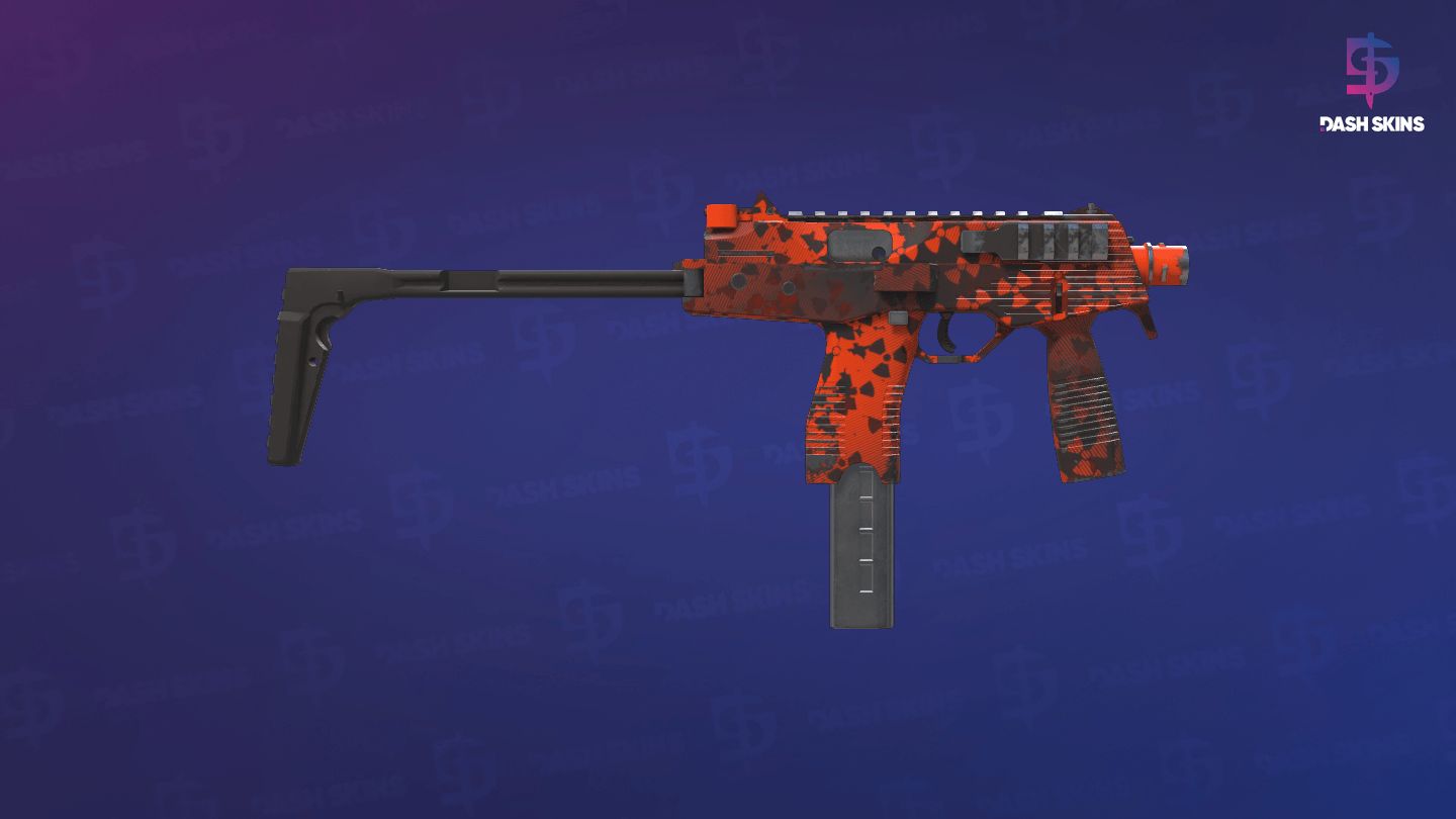 Souvenir MP9 | Setting Sun (Minimal Wear) - Backside Screenshot
