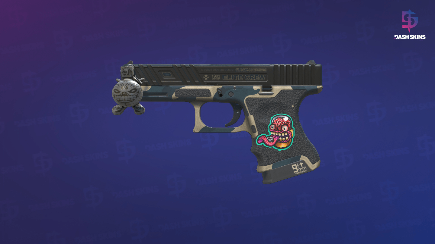 Glock-18 | Winterized (Well-Worn) - Frontside Screenshot