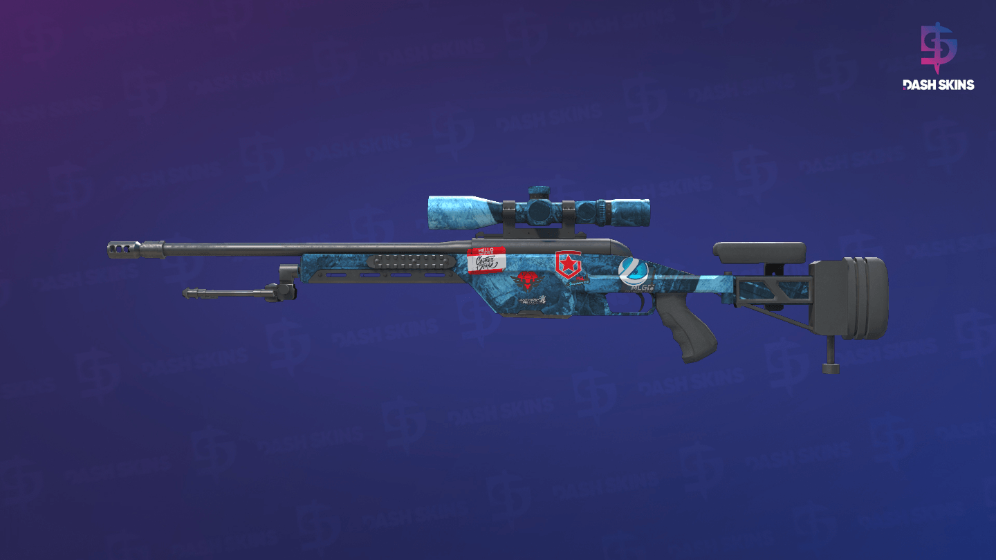SSG 08 | Abyss (Field-Tested) - Frontside Screenshot