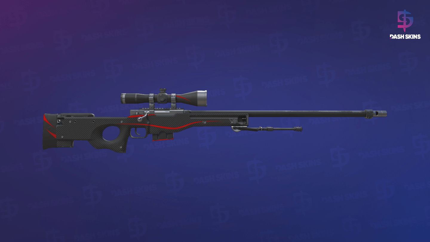 AWP | Redline (Minimal Wear) - Backside Screenshot
