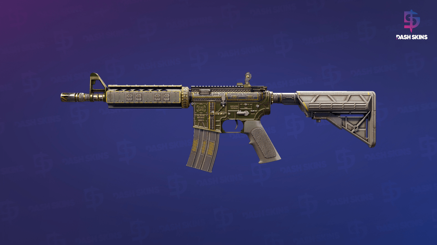 M4A4 | The Battlestar (Minimal Wear) - Frontside Screenshot