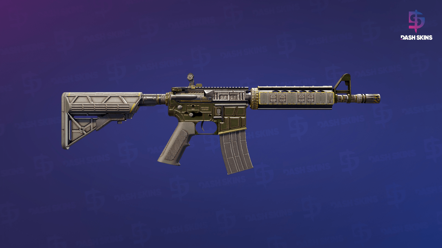 M4A4 | The Battlestar (Minimal Wear) - Backside Screenshot