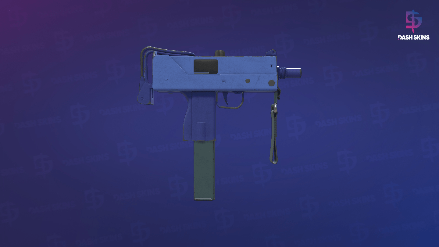 Souvenir MAC-10 | Indigo (Field-Tested) - Backside Screenshot