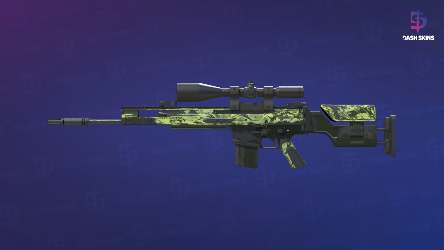 SCAR-20 | Outbreak (Field-Tested) - Frontside Screenshot