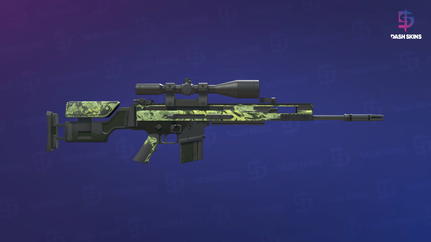 SCAR-20 | Outbreak (Field-Tested) - Backside Screenshot