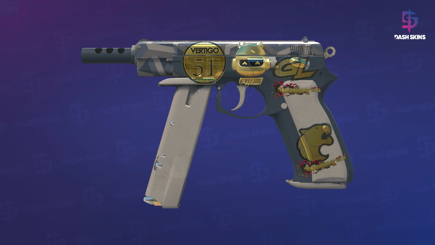 Souvenir CZ75-Auto | Framework (Minimal Wear) - Frontside Screenshot
