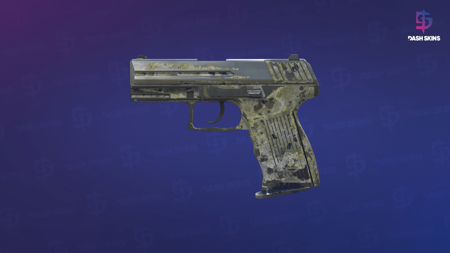 P2000 | Granite Marbleized (Battle-Scarred) - Frontside Screenshot