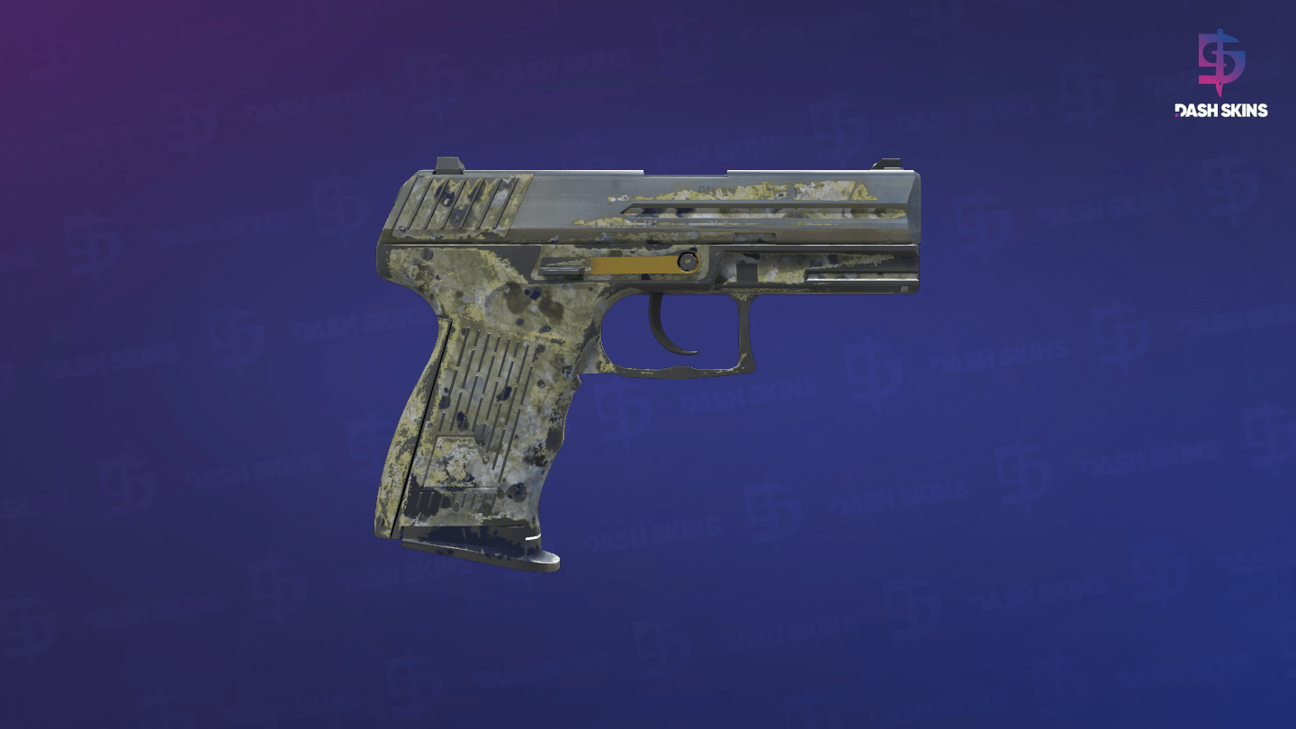 P2000 | Granite Marbleized (Battle-Scarred) - Backside Screenshot