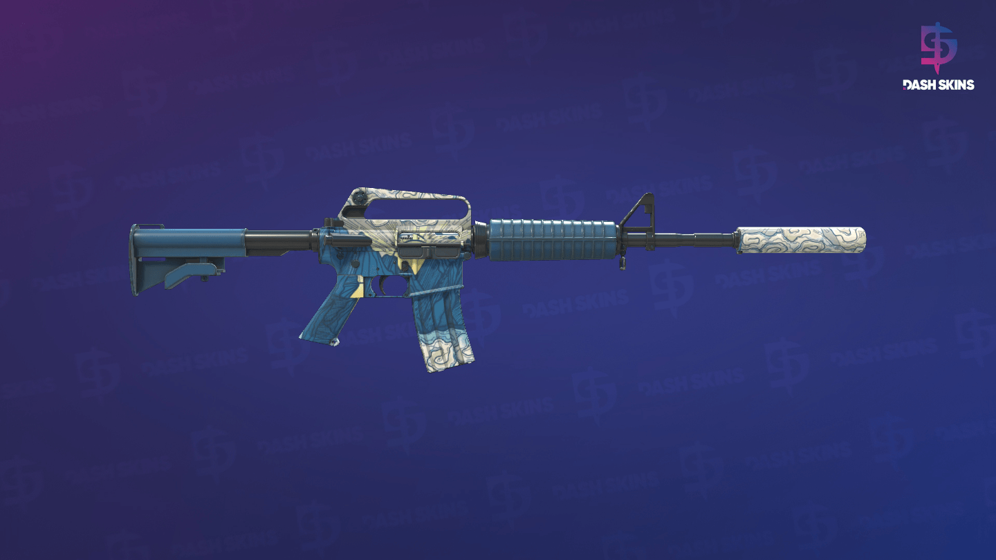 M4A1-S | Solitude (Minimal Wear) - Backside Screenshot