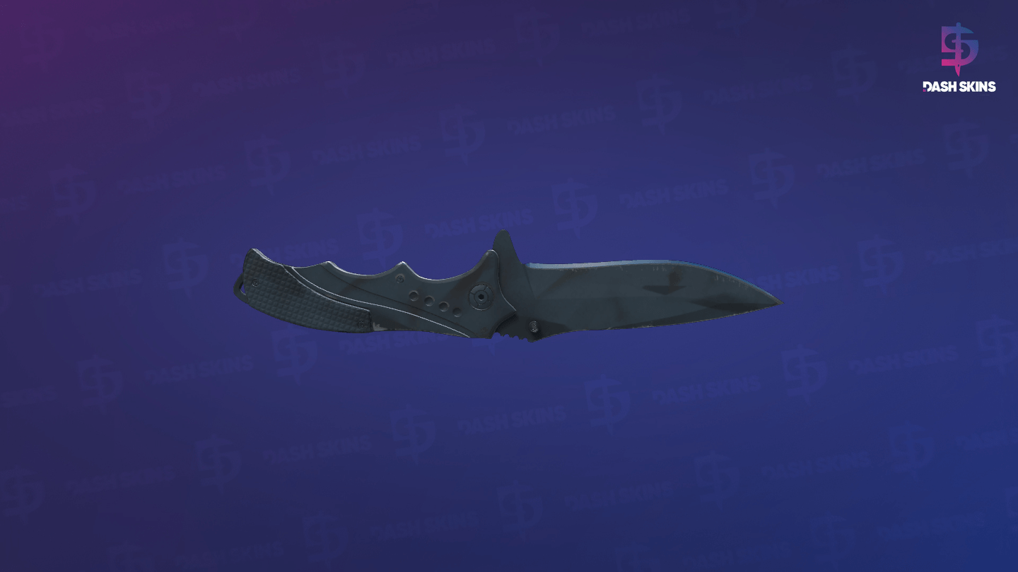 ★ Nomad Knife | Night Stripe (Field-Tested) - Backside Screenshot