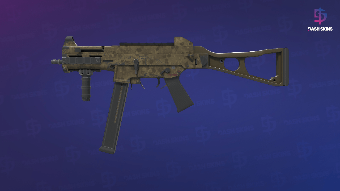 UMP-45 | Mudder (Field-Tested) - Frontside Screenshot