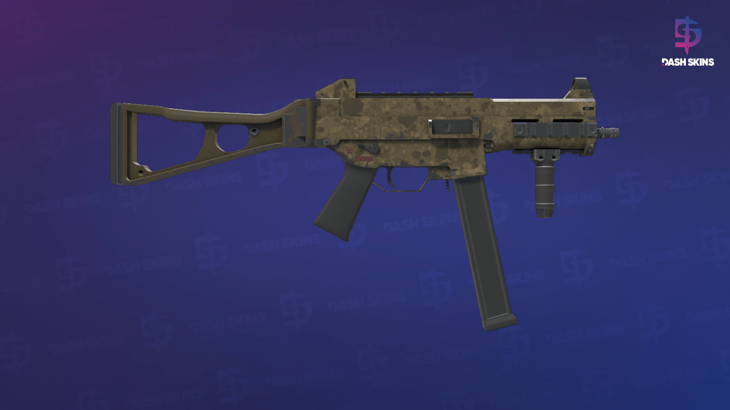 UMP-45 | Mudder (Field-Tested) - Backside Screenshot