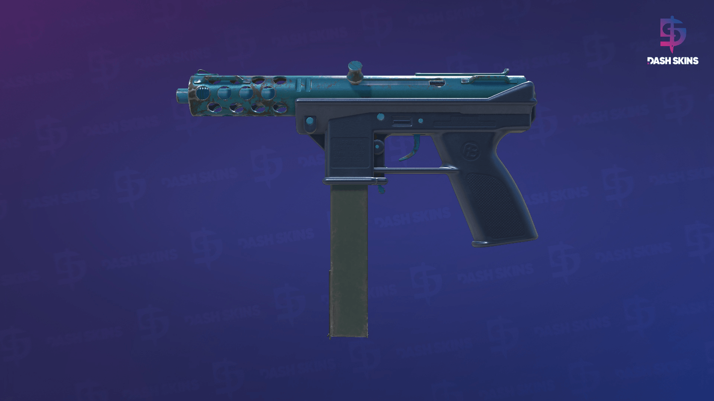 Tec-9 | Blue Blast (Field-Tested) - Frontside Screenshot