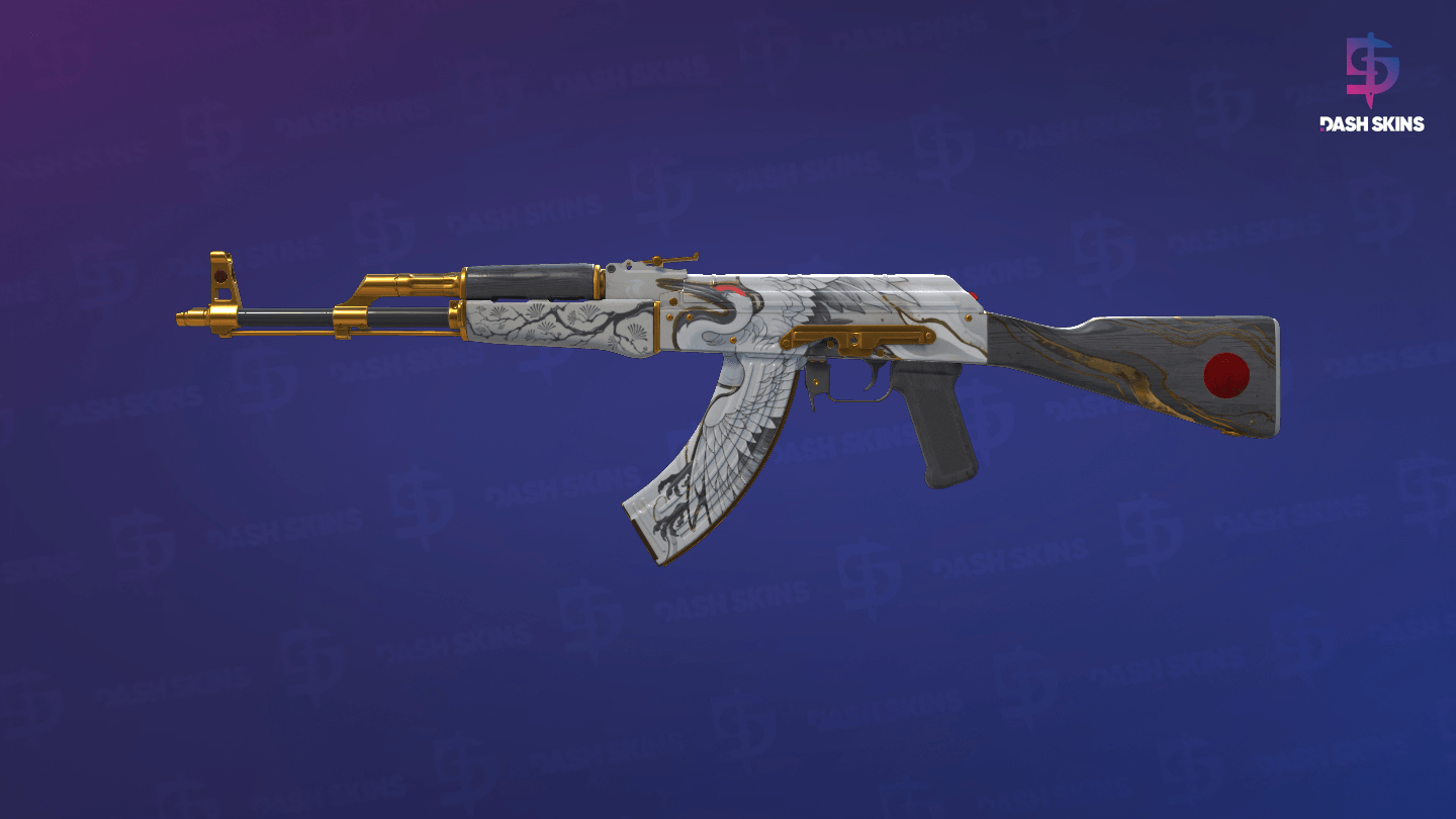 AK-47 | Crane Flight (Factory New) - Frontside Screenshot