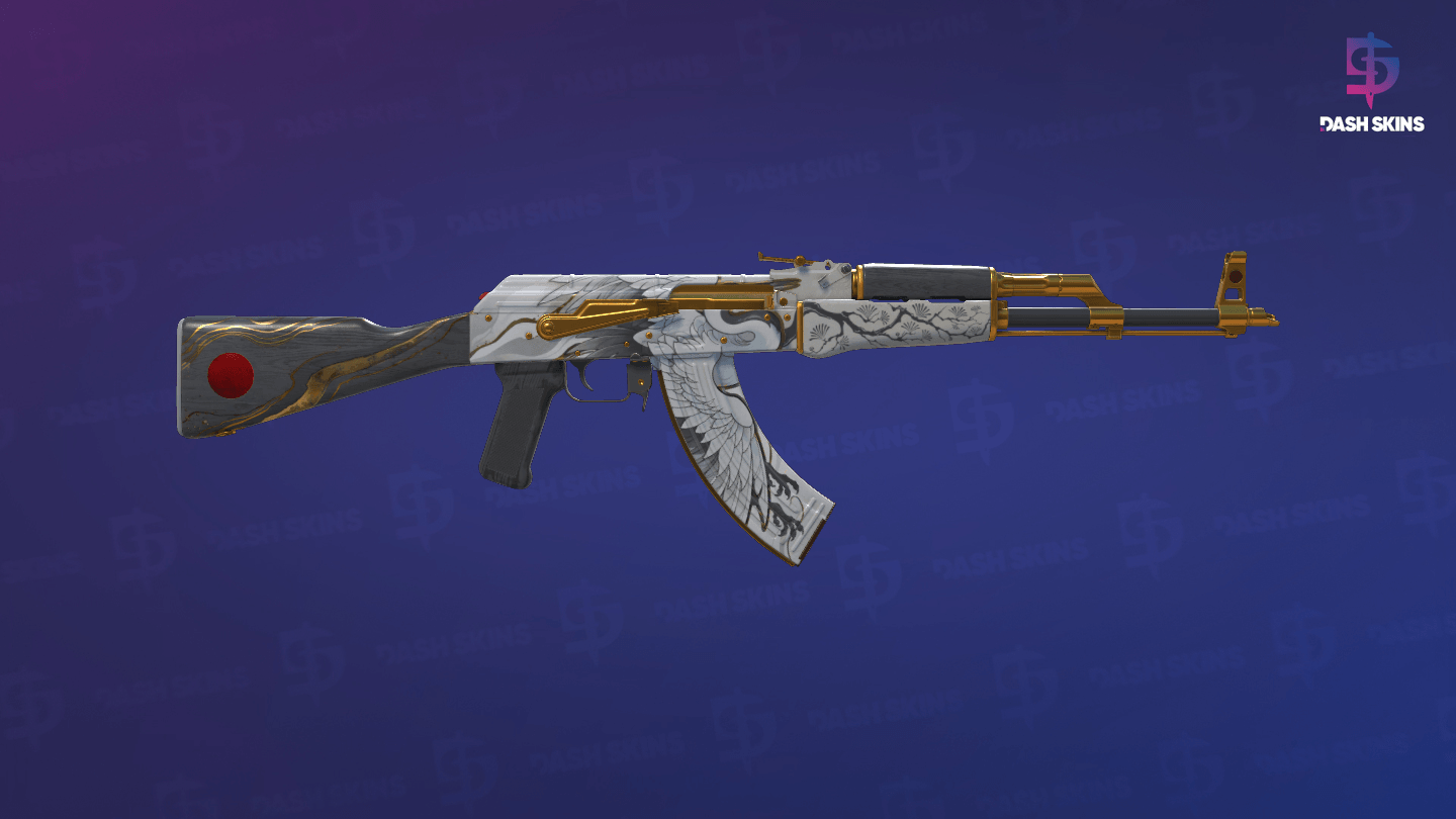AK-47 | Crane Flight (Factory New) - Backside Screenshot