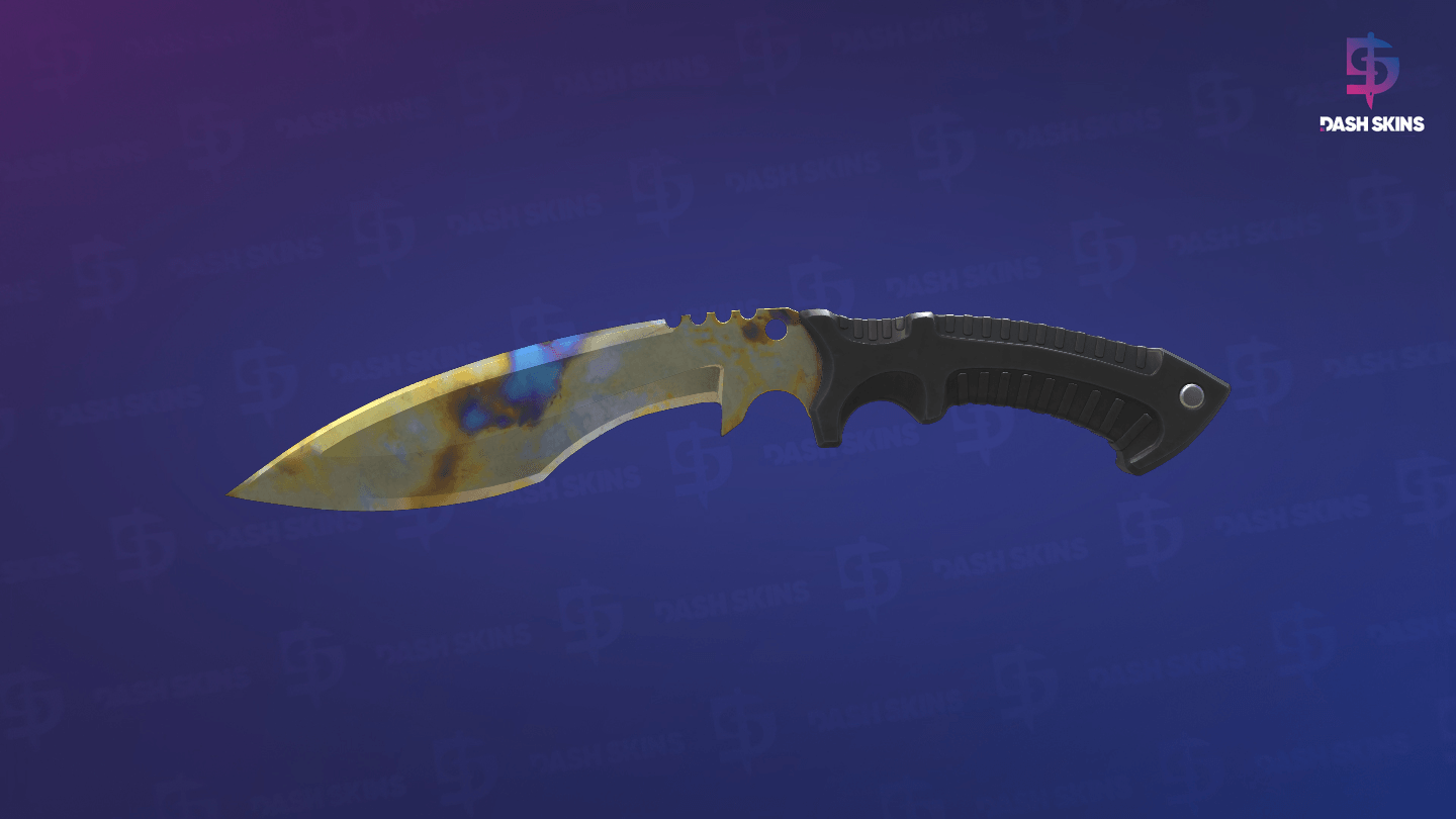 ★ Kukri Knife | Case Hardened (Minimal Wear) - Backside Screenshot