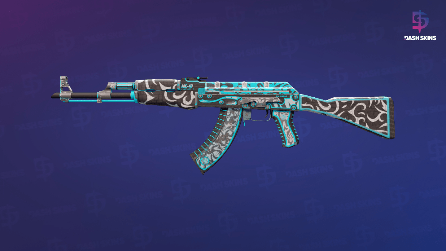 AK-47 | Frontside Misty (Well-Worn) - Frontside Screenshot
