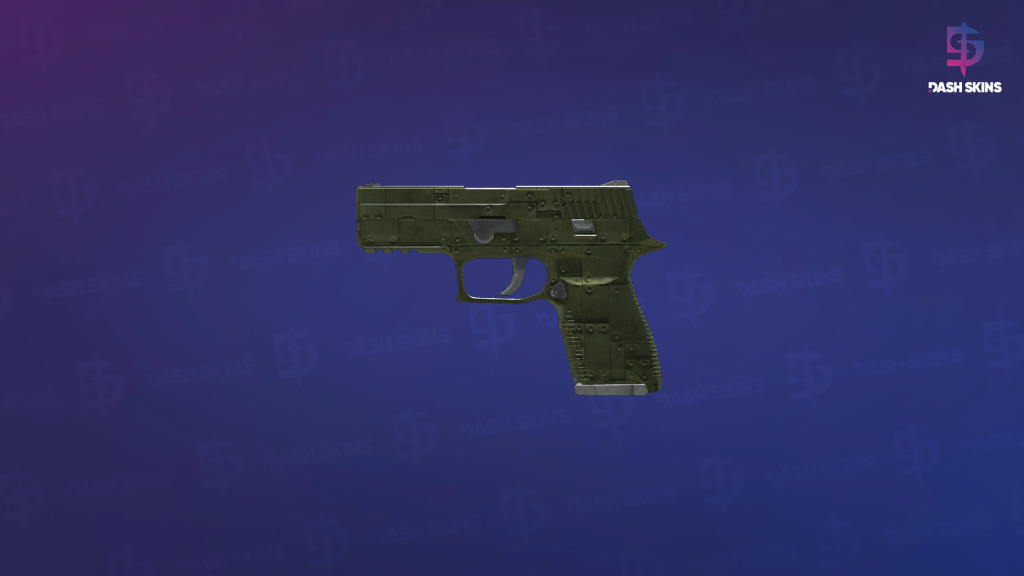 P250 | Iron Clad (Minimal Wear) - Frontside Screenshot