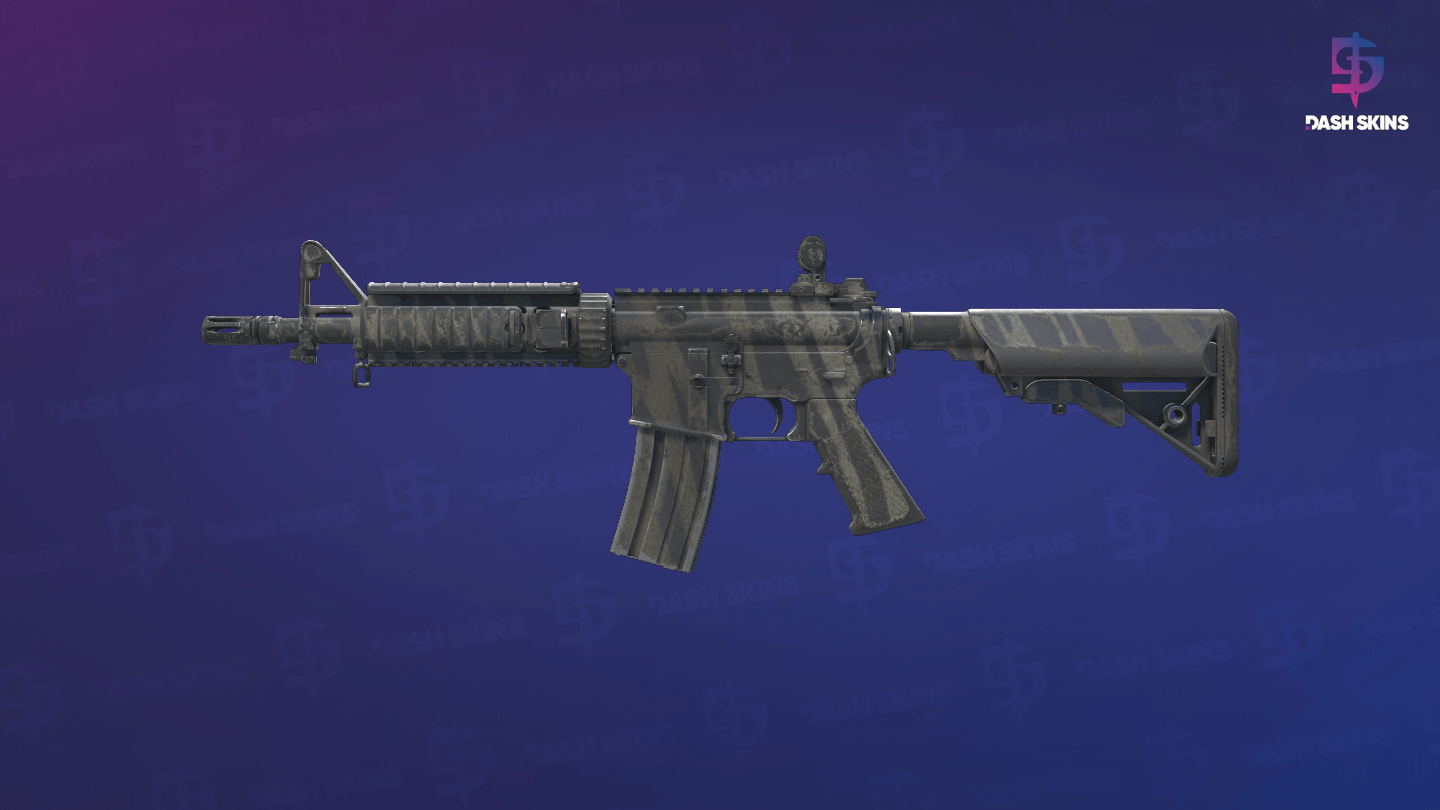 M4A4 | Faded Zebra (Field-Tested) - Frontside Screenshot